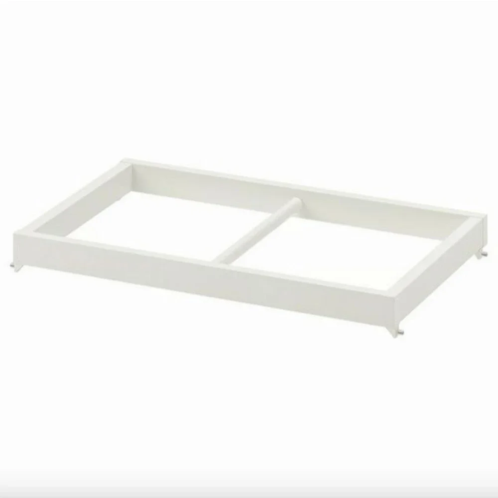 IKEA KOMPLEMENT Clothes Rod PAX Wardrobe white 50 x 35 cm wood 504.464.52